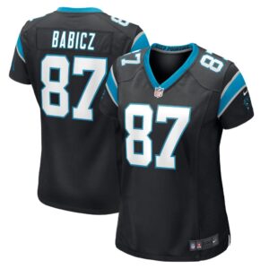 Women's Carolina Panthers Josh Babicz Nike Black Game Player Jersey