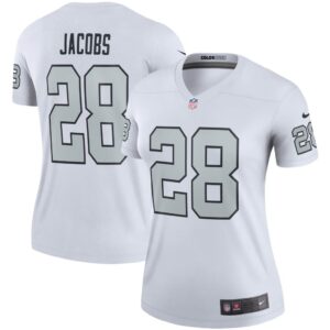 Women's Nike Josh Jacobs White Las Vegas Raiders Color Rush Legend Player Jersey