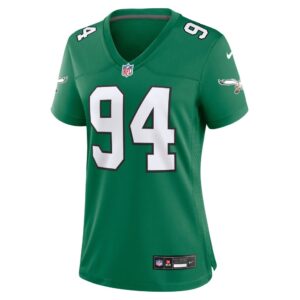 Josh Sweat Philadelphia Eagles Nike Women's Alternate Game Jersey - Kelly Green