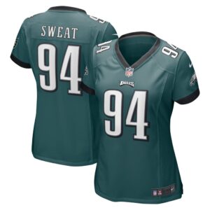 Women's Philadelphia Eagles Josh Sweat Nike Midnight Green Game Jersey