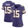 Joshua Dobbs Minnesota Vikings Nike Women's Alternate Game Jersey - Purple