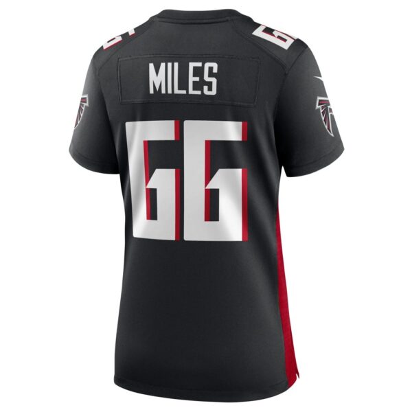 Joshua Miles Atlanta Falcons Nike Women's Game Jersey - Black