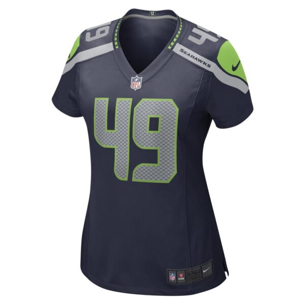 Women's Seattle Seahawks Joshua Onujiogu Nike College Navy Game Player Jersey