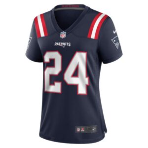 Women's New England Patriots Joshuah Bledsoe Nike Navy Game Player Jersey