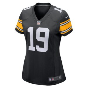 Women's Nike JuJu Smith-Schuster Black Pittsburgh Steelers Alternate Game Jersey