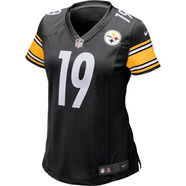 Women's Nike JuJu Smith-Schuster Black Pittsburgh Steelers Game Player Jersey