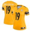 Women's Pittsburgh Steelers JuJu Smith-Schuster Nike Gold Inverted Legend Jersey