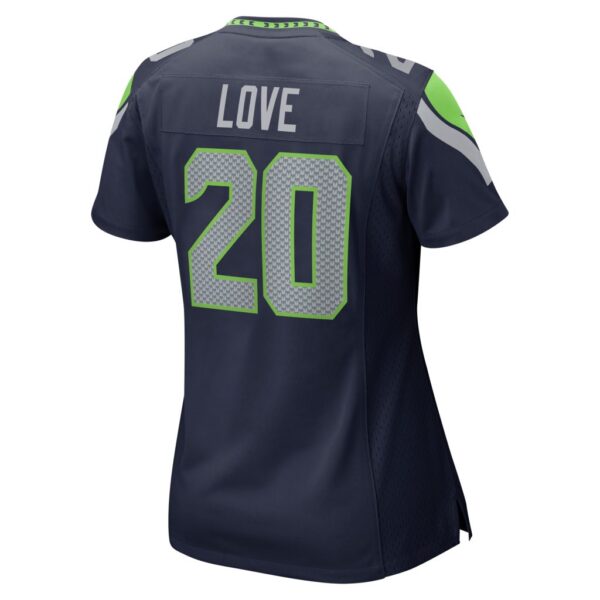 Women's Seattle Seahawks Julian Love Nike College Navy Game Player Jersey