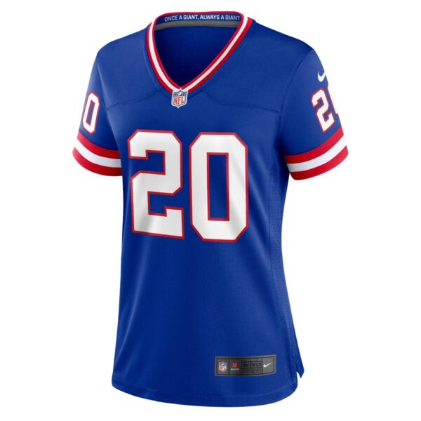 Women's New York Giants Julian Love Nike Royal Classic Player Game Jersey