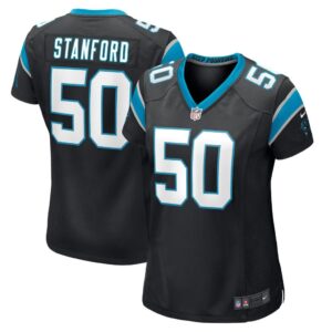 Women's Carolina Panthers Julian Stanford Nike Black Game Player Jersey