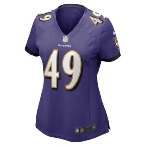 Women's Baltimore Ravens Julian Stanford Nike Purple Home Game Player Jersey