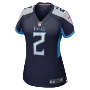 Women's Tennessee Titans Julio Jones Nike Navy Game Jersey