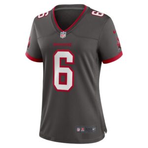 Women's Tampa Bay Buccaneers Julio Jones Nike Pewter Player Game Jersey