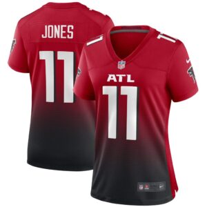 Women's Atlanta Falcons Julio Jones Nike Red 2nd Alternate Game Jersey