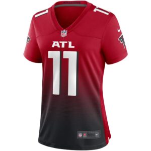 Women's Atlanta Falcons Julio Jones Nike Red 2nd Alternate Game Jersey