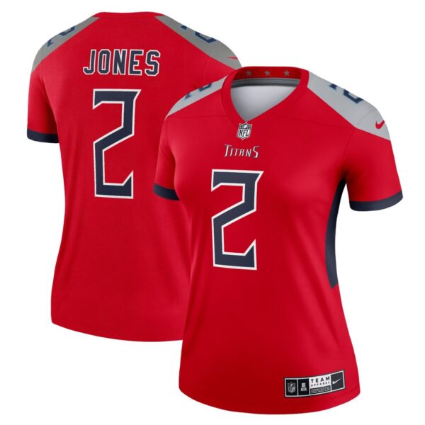 Women's Tennessee Titans Julio Jones Nike Red Inverted Legend Jersey