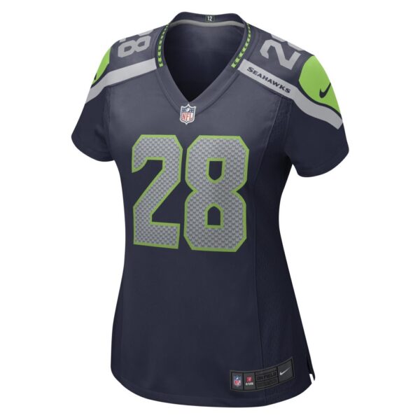 Women's Seattle Seahawks Justin Coleman Nike College Navy Game Player Jersey