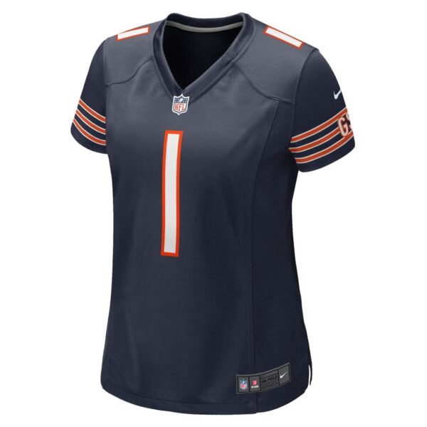 Women's Chicago Bears Justin Fields Nike Navy Game Jersey