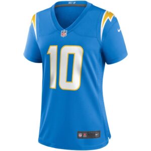 Women's Nike Justin Herbert Powder Blue Los Angeles Chargers Game Jersey