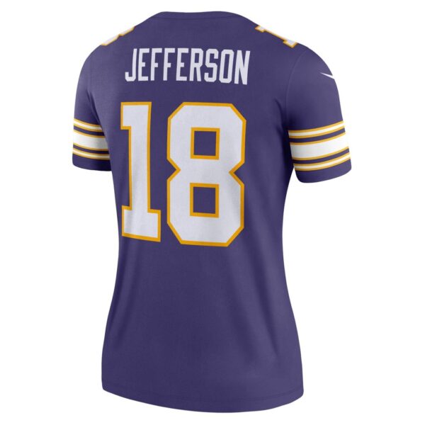 Justin Jefferson Minnesota Vikings Nike Women's Alternate Legend Jersey - Purple