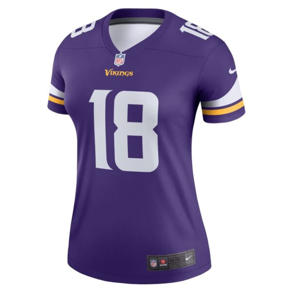 Justin Jefferson Minnesota Vikings Nike Women's Legend Jersey - Purple