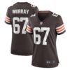 Justin Murray Cleveland Browns Nike Women's Team Game Jersey - Brown