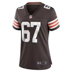 Justin Murray Cleveland Browns Nike Women's Team Game Jersey - Brown