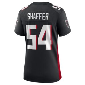 Justin Shaffer Atlanta Falcons Nike Women's Game Jersey - Black