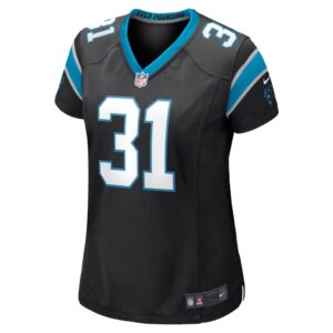 Women's Carolina Panthers Juston Burris Nike Black Game Jersey