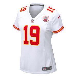 Women's Kansas City Chiefs Kadarius Toney Nike White Game Jersey