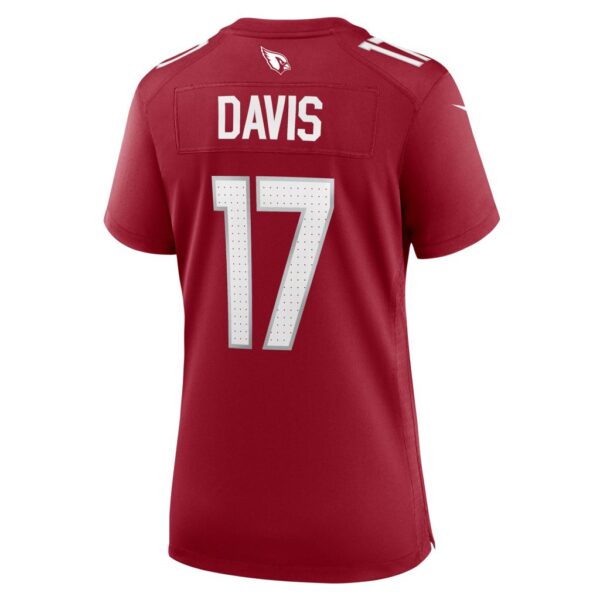 Kaden Davis Arizona Cardinals Nike Women's Team Game Jersey - Cardinal