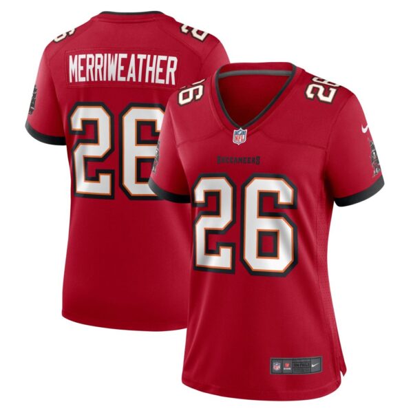 Kaevon Merriweather Tampa Bay Buccaneers Nike Women's Game Jersey - Red