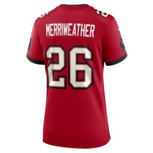 Kaevon Merriweather Tampa Bay Buccaneers Nike Women's Game Jersey - Red