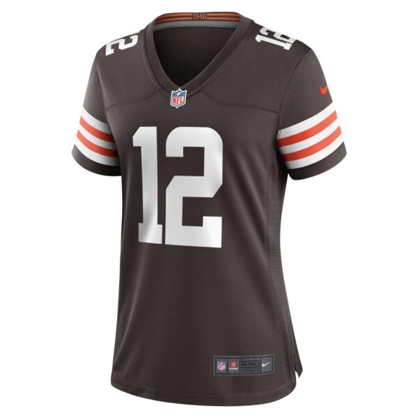 Kahlef Hailassie Cleveland Browns Nike Women's Team Game Jersey - Brown