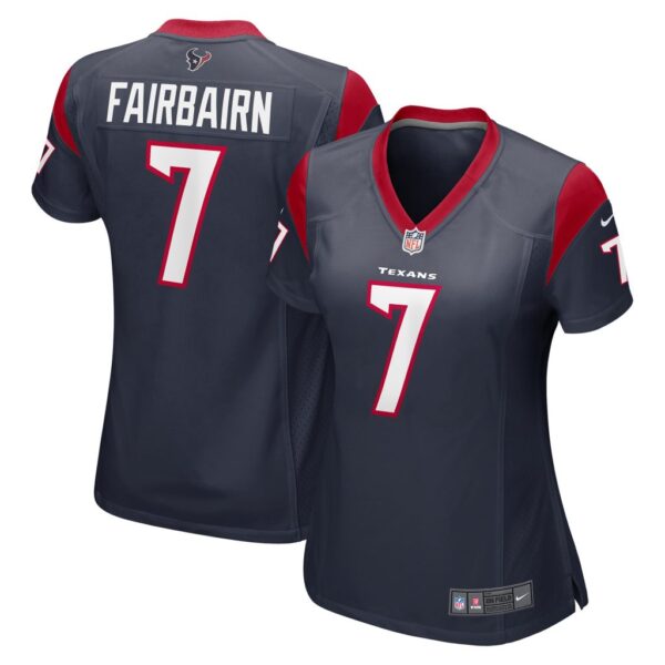 Women's Houston Texans Ka'imi Fairbairn Nike Navy Game Jersey