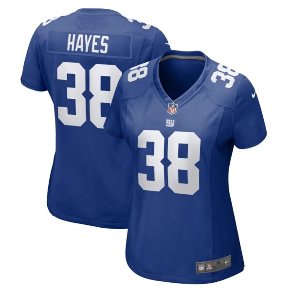 Kaleb Hayes New York Giants Nike Women's Game Jersey - Royal