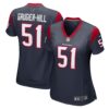 Women's Houston Texans Kamu Grugier-Hill Nike Navy Game Player Jersey