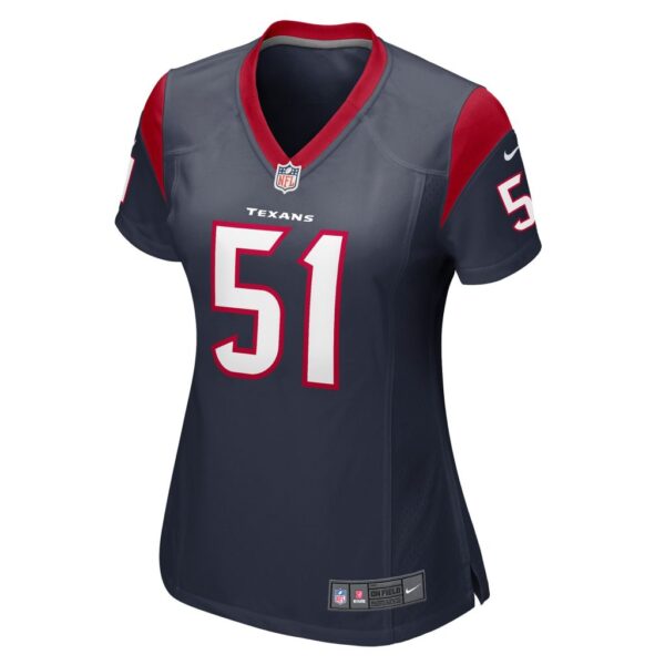 Women's Houston Texans Kamu Grugier-Hill Nike Navy Game Player Jersey