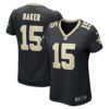 Women's New Orleans Saints Kawaan Baker Nike Black Game Player Jersey