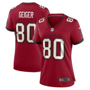 Women's Tampa Bay Buccaneers Kaylon Geiger Nike Red Game Player Jersey