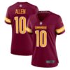 Women's Washington Commanders Kazmeir Allen Nike Burgundy Team Game Jersey