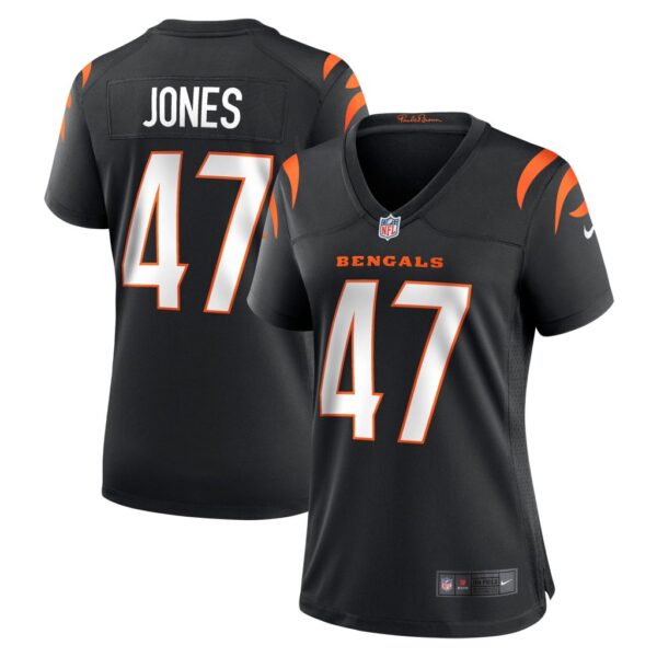 Women's Cincinnati Bengals Keandre Jones Nike Black Game Jersey