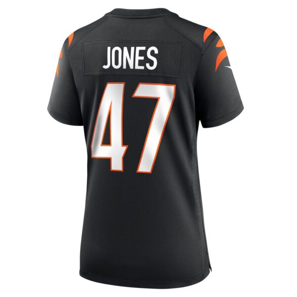 Women's Cincinnati Bengals Keandre Jones Nike Black Game Jersey