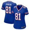 Women's Buffalo Bills KeeSean Johnson Nike Royal Game Player Jersey