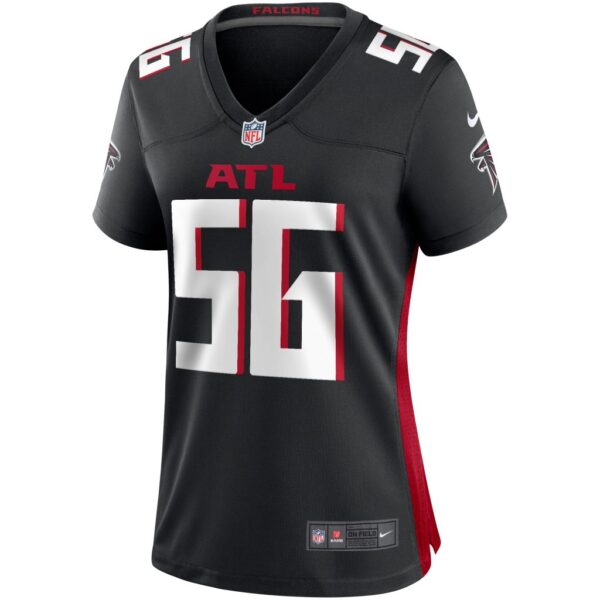 Women's Atlanta Falcons Keith Brooking Nike Black Game Retired Player Jersey