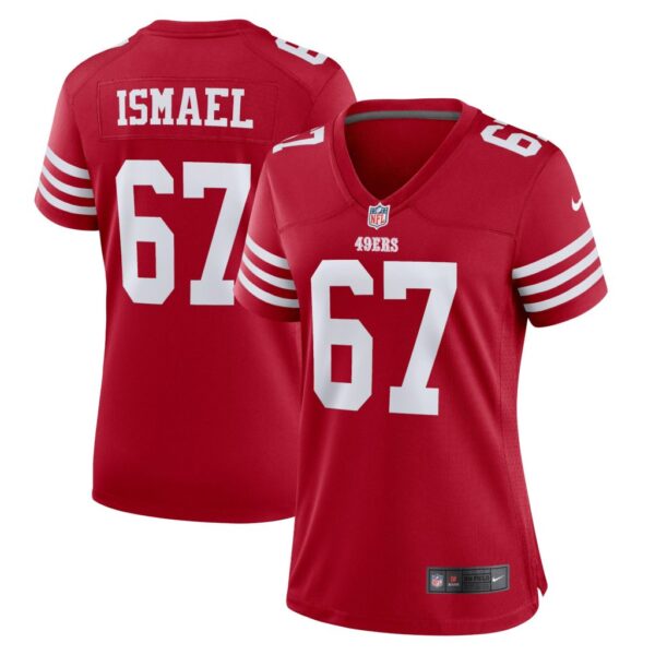 Women's San Francisco 49ers Keith Ismael Nike Scarlet Home Game Player Jersey