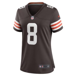 Women's Cleveland Browns Kellen Mond Nike Brown Game Player Jersey