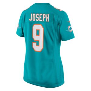 Kelvin Joseph Miami Dolphins Nike Women's Team Game Jersey - Aqua