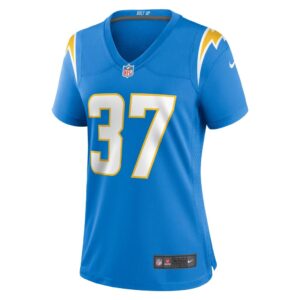 Women's Los Angeles Chargers Kemon Hall Nike Powder Blue Nike Game Jersey