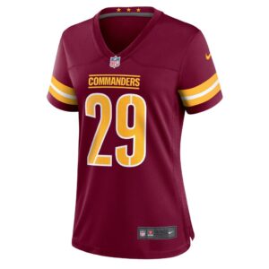 Women's Washington Commanders Kendall Fuller Nike Burgundy Player Game Jersey